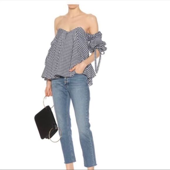 Caroline Constas Gabriella Off The Shoulder Top - Picture 2 of 16